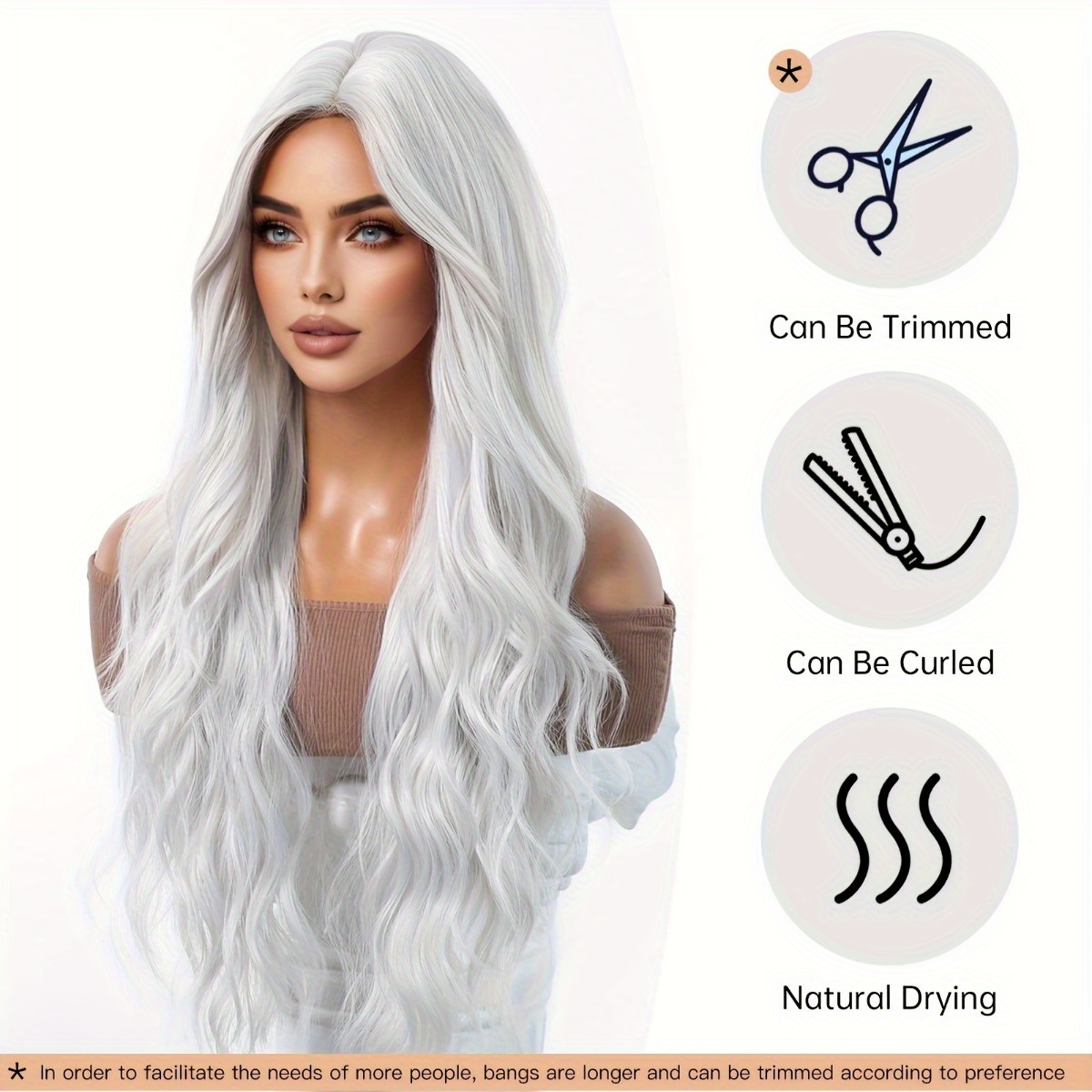 Hair Care Natur - شعر مستعار من الألياف الاصطناعية ماركة