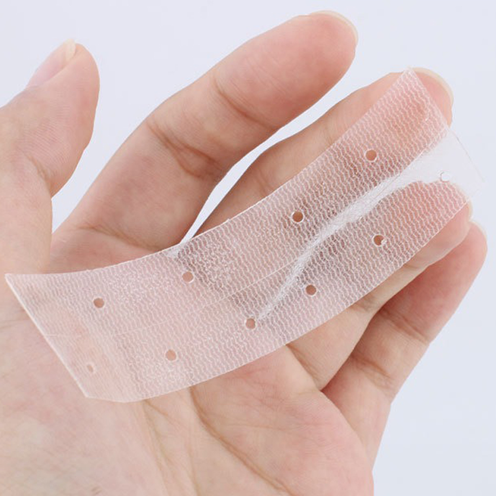 Hair Extension Tape In - 36/72 قطعة شريط أسود على الوجهين