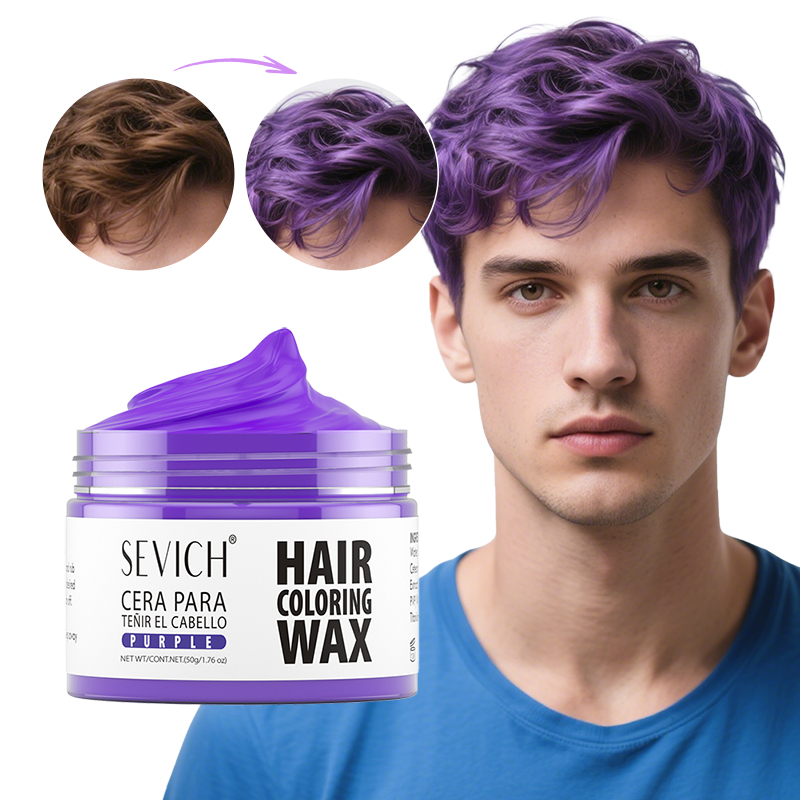 Purple Toning Shampoo - 13 لونًا من شمع تلوين الشعر