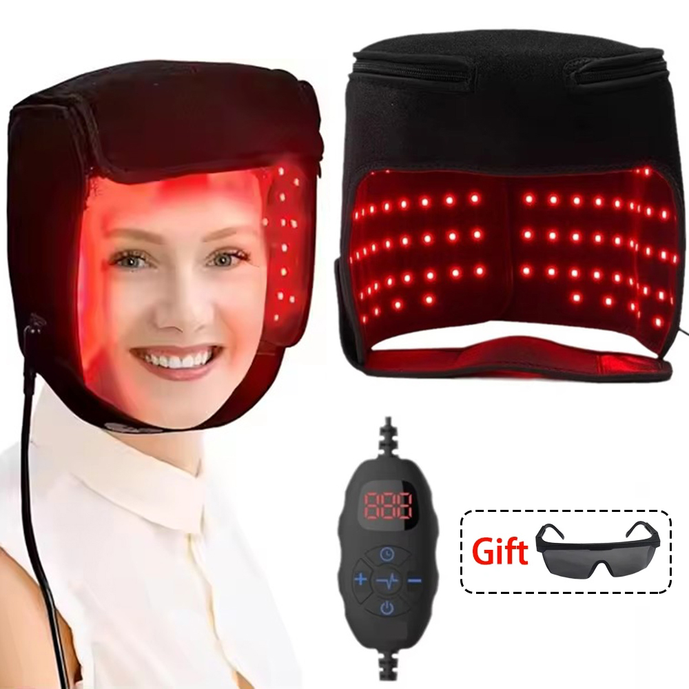 Hair Care Basic - قبعة العلاج بالضوء الأحمر LED لنمو