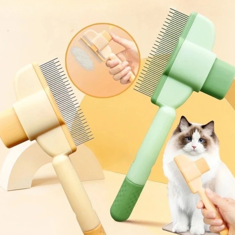 Hair Care Long Hair - الحيوانات الأليفة القط مشط القط الكلب