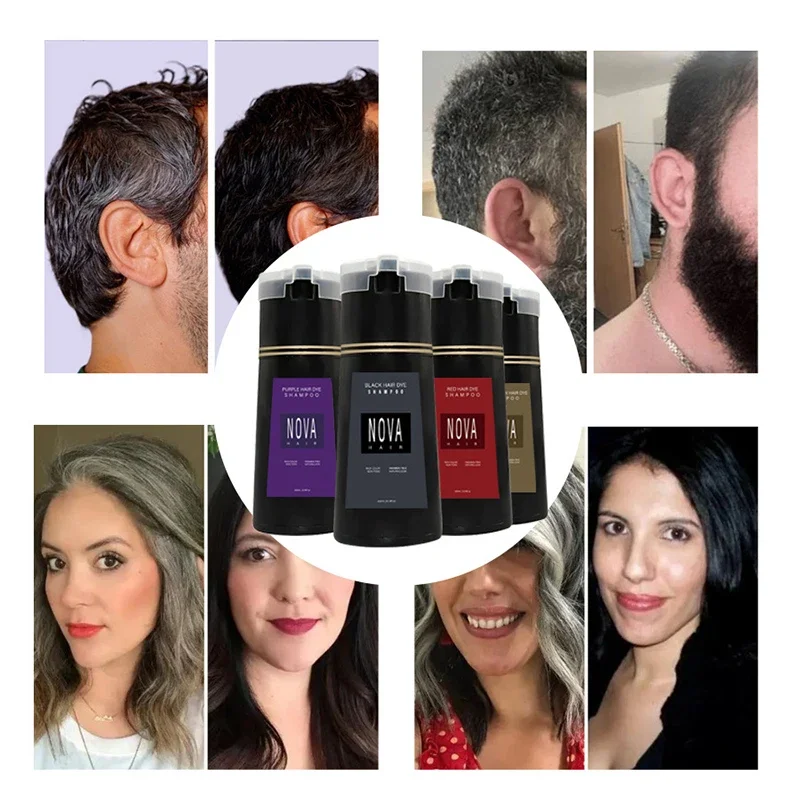 Purple Toning Shampoo - 200 مللي نوفا شامبو صبغ الشعر