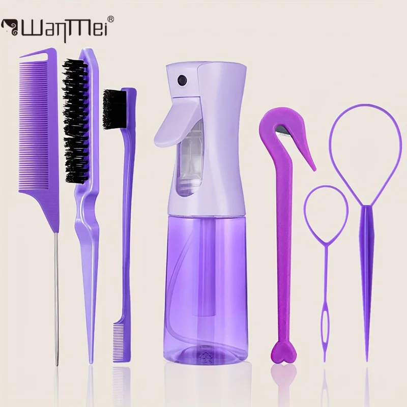 7 قطعة/مجموعة أدوات تصفيف الشع - مراجعة Hair Care Kit وسعره