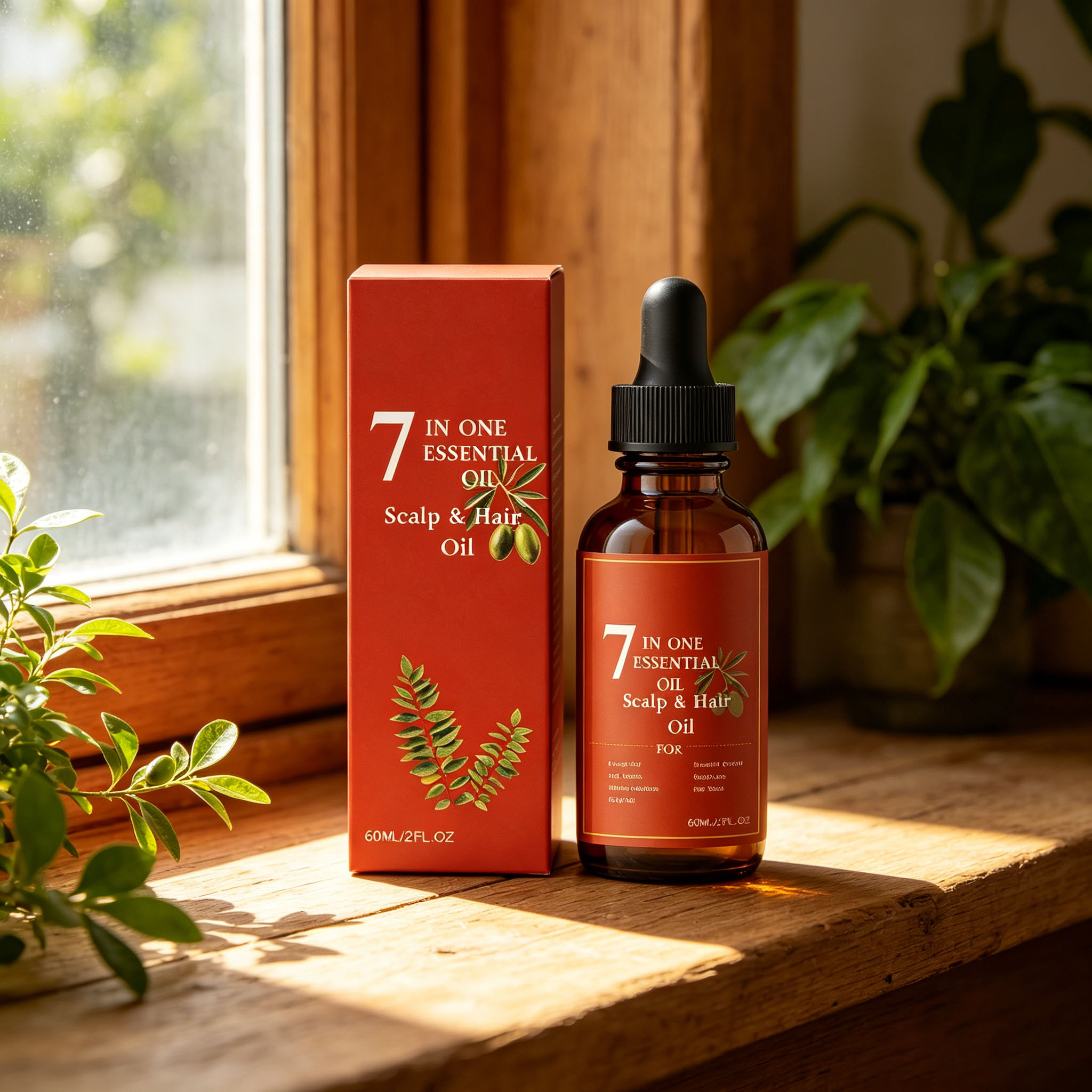 زيت أساسي للعناية بالشعر يحسن  - مراجعة Hair Care Natur وسعره