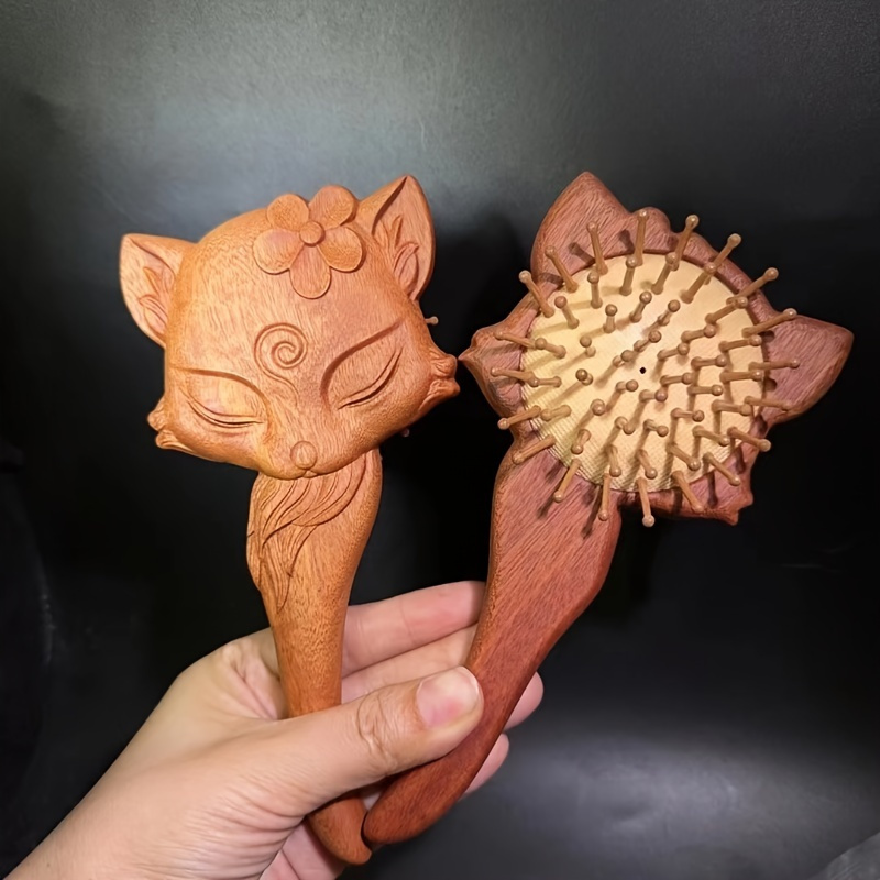 قطعة واحدة من مشط وسادة هوائية - مراجعة Bamboo Hair Brush وسعره