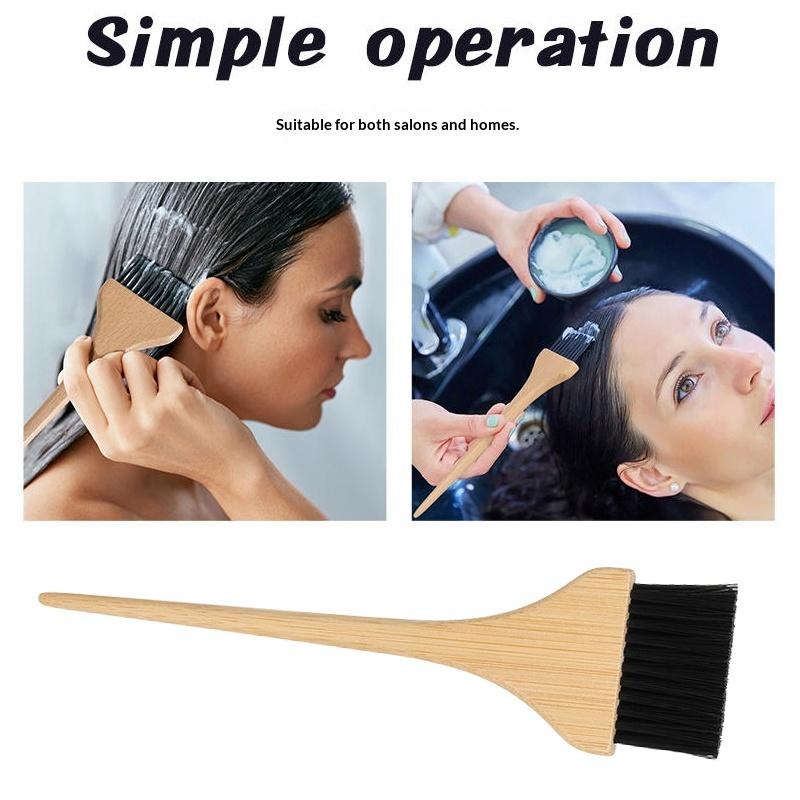 فرشاة صبغ الشعر بتصميم ذيل مدب - مراجعة Bamboo Hair Brush وسعره