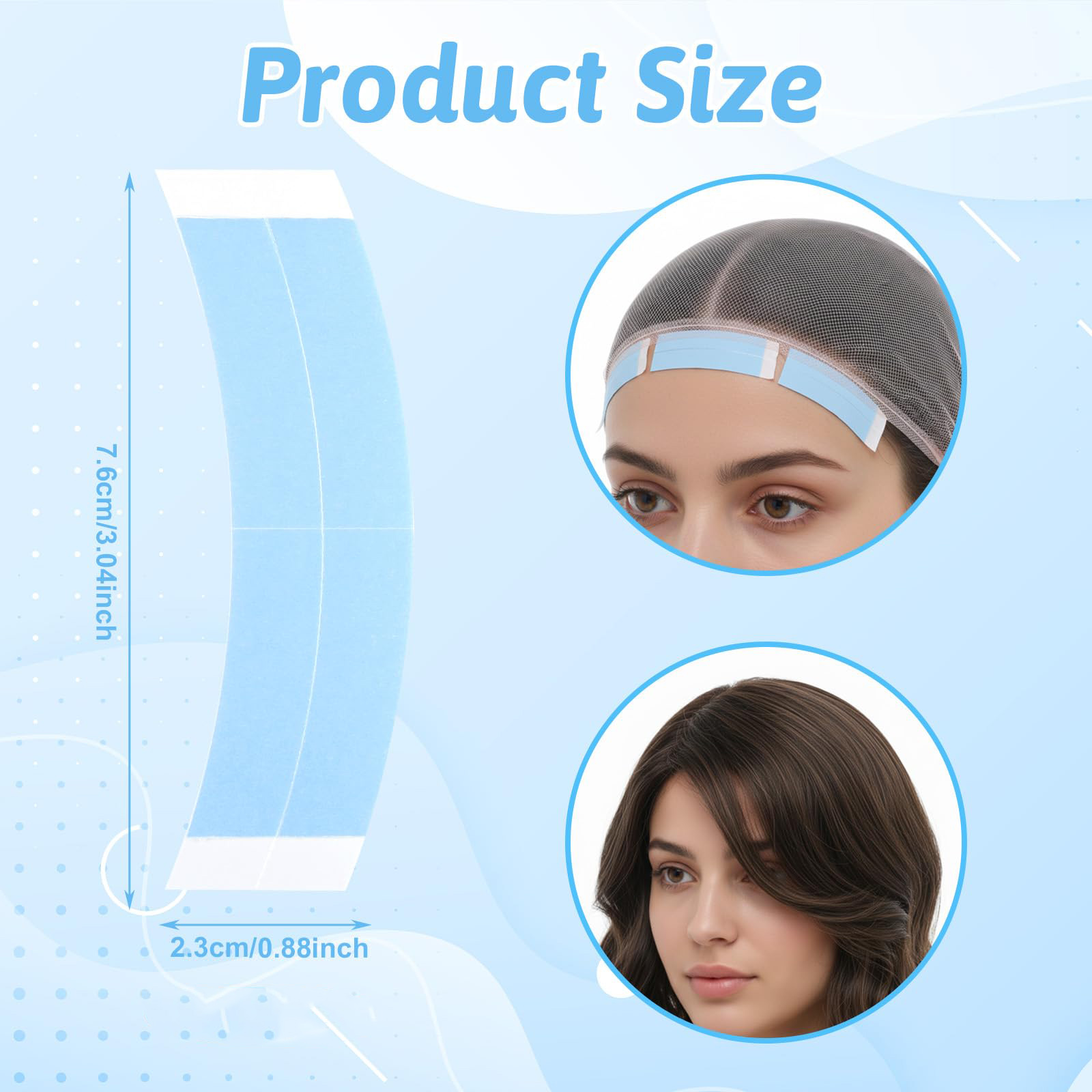 36/72 قطعة من شريط لاصق مقاوم  - مراجعة Hair Extension Tape In وسعره
