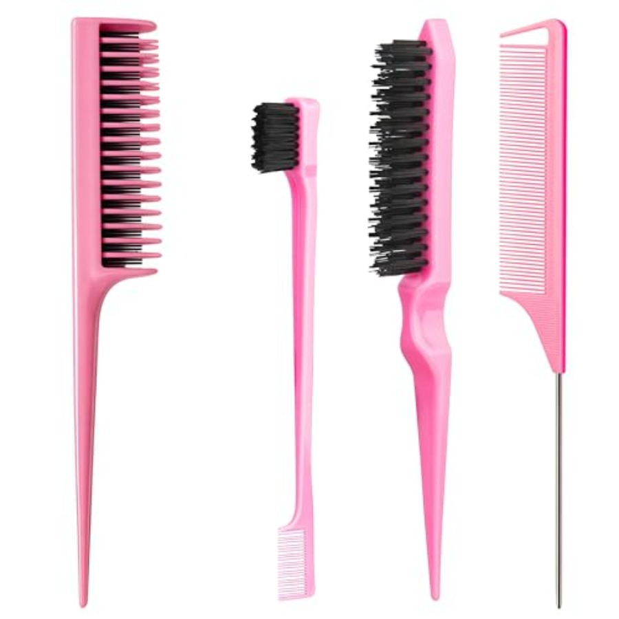 مجموعة فرش الشعر للنساء والفتي - مراجعة Bamboo Hair Brush وسعره