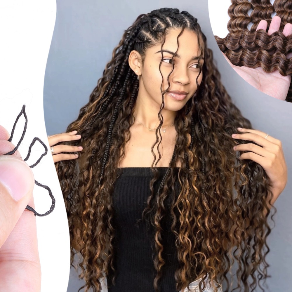 وصلات شعر طبيعي بتصميم ضفائر ب - مراجعة Feather Hair Extension وسعره