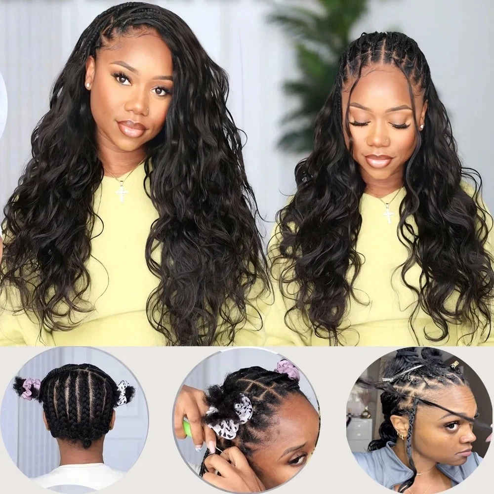 شعر طبيعي مموج بأسلوب الكروشيه - مراجعة Feather Hair Extension وسعره