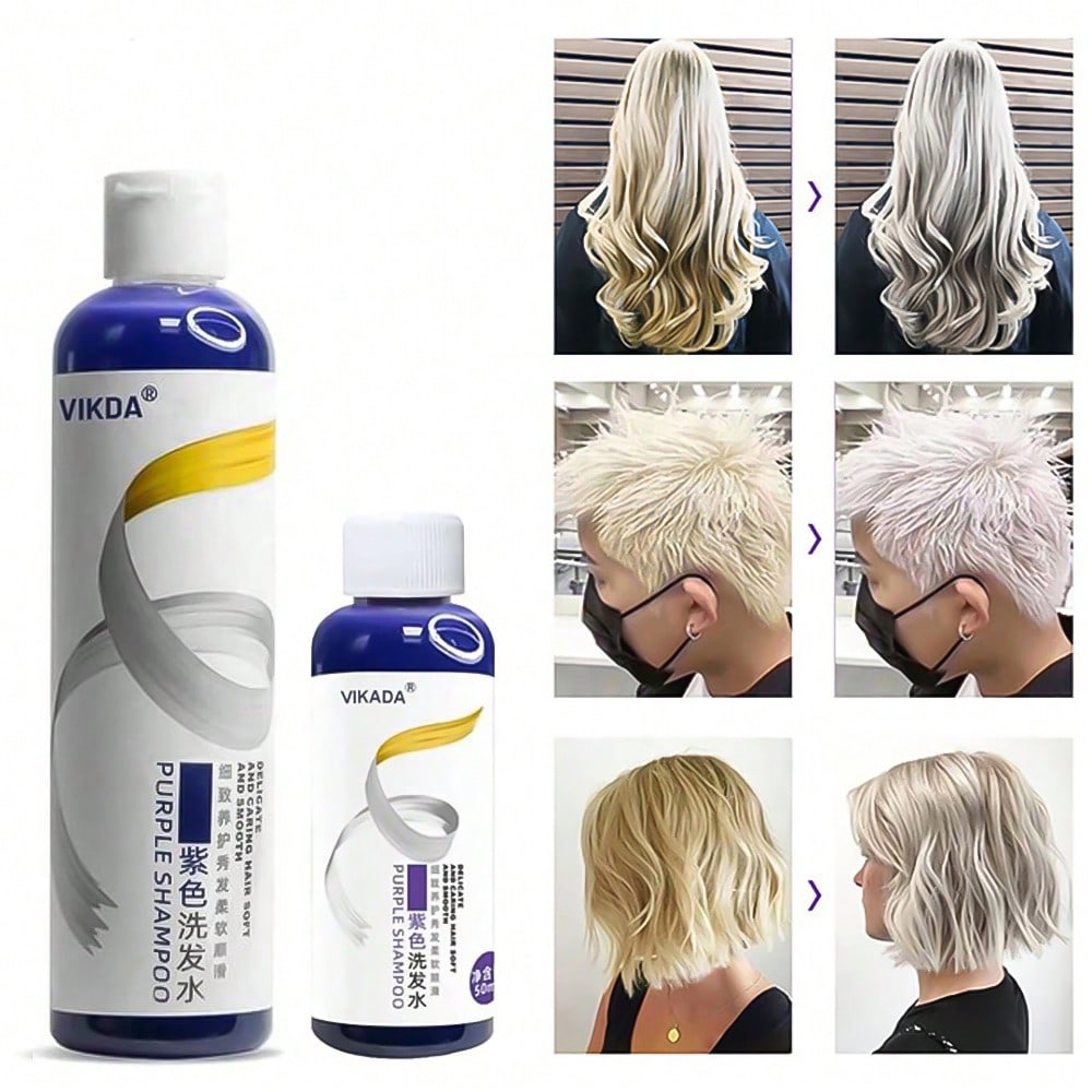 شامبو أرجواني للشعر المعالج با - مراجعة Purple Toning Shampoo وسعره
