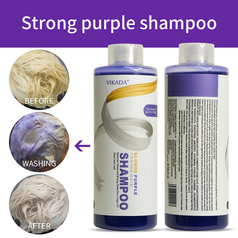 شامبو فيكادا للشعر الأشقر والب - مراجعة Purple Toning Shampoo وسعره