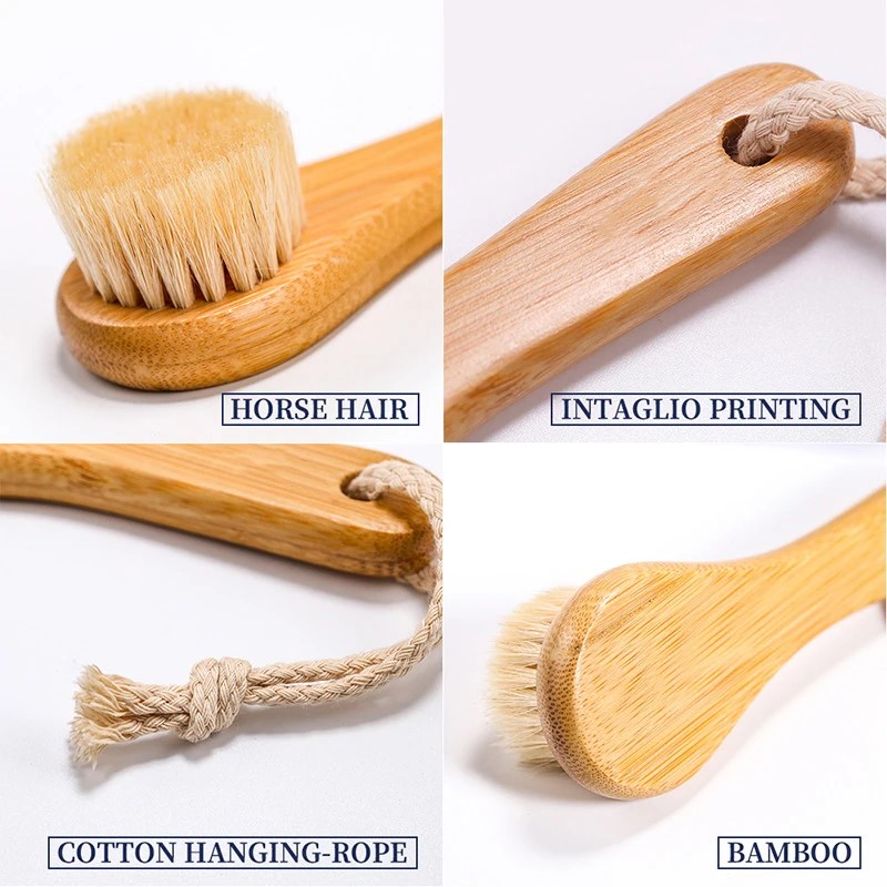 فرشاة العناية بالبشرة، فرشاة ت - مراجعة Bamboo Hair Brush وسعره