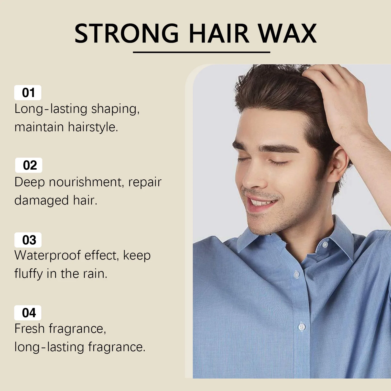 شمع شعر قوي على شكل قمر الشرق  - مراجعة Hair Care Long Hair وسعره