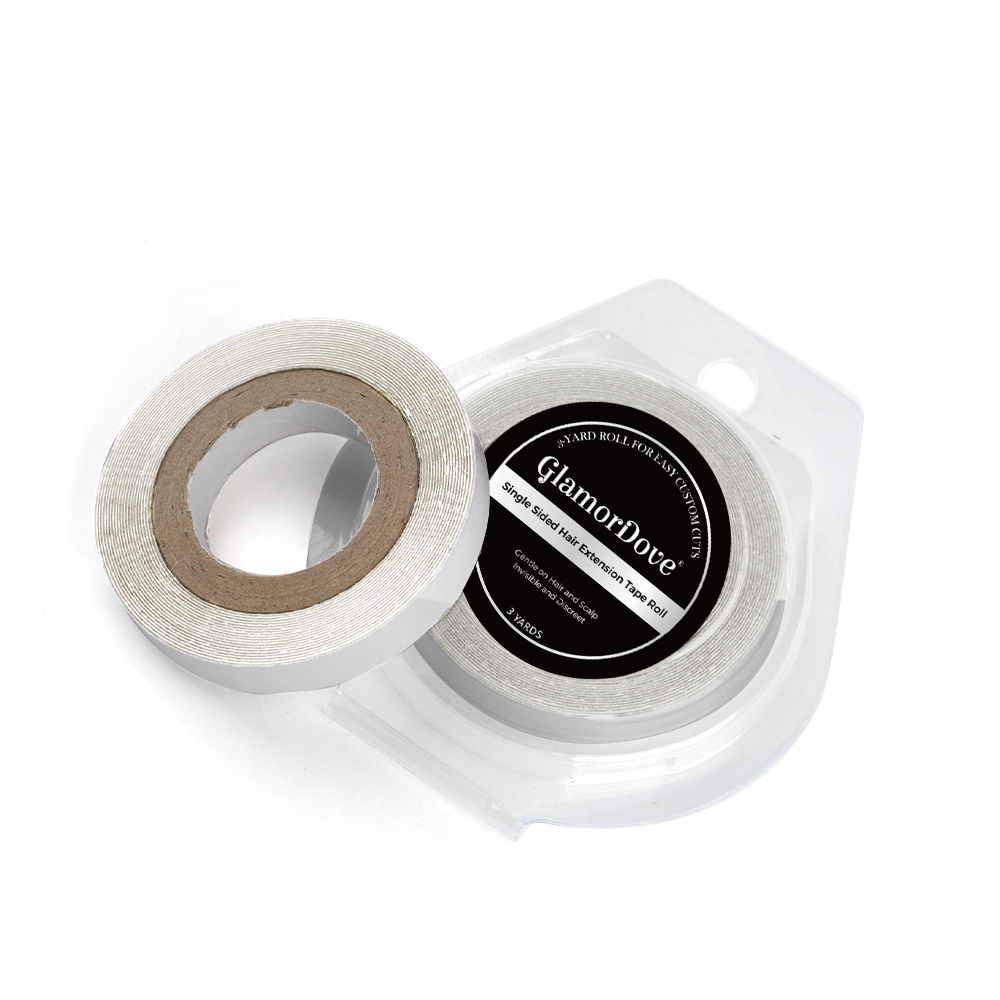 لفة شريطية من جانب واحد من Gla - مراجعة Hair Extension Tape In وسعره