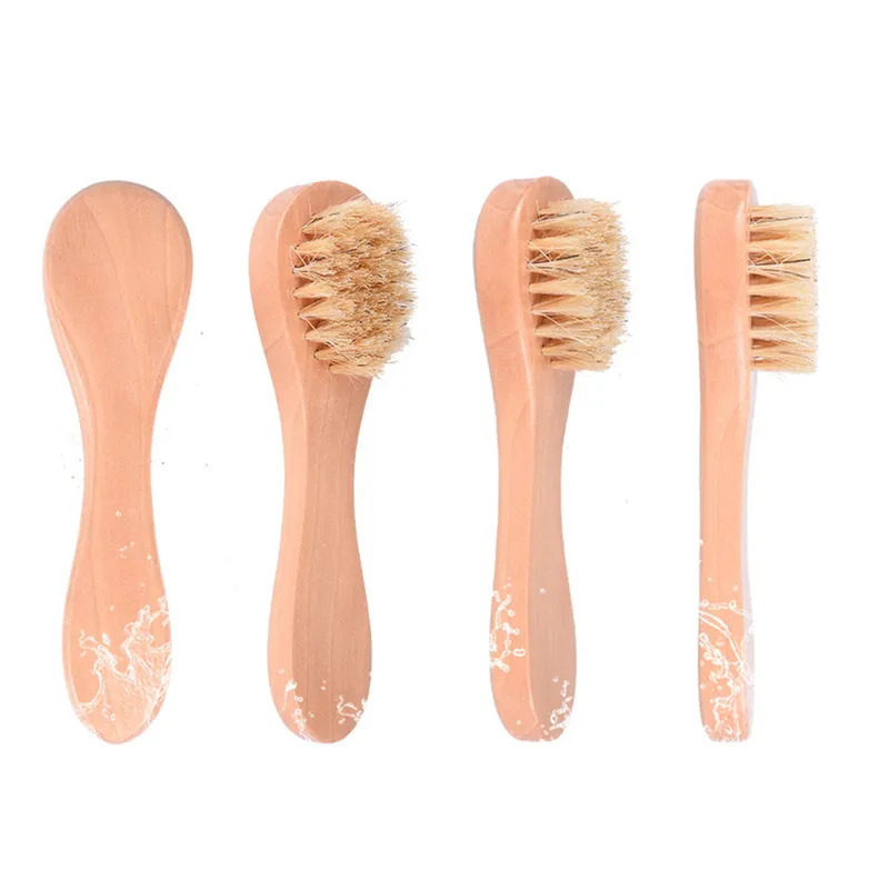 فرشاة تقشير للوجه من 1-6 قطع،  - مراجعة Bamboo Hair Brush وسعره