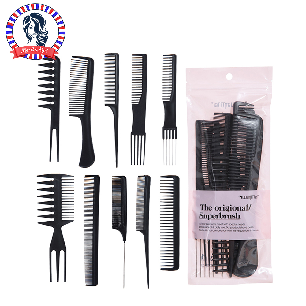 مجموعة مشط شعر مكونة من 10 قطع - مراجعة Hair Care Essential وسعره