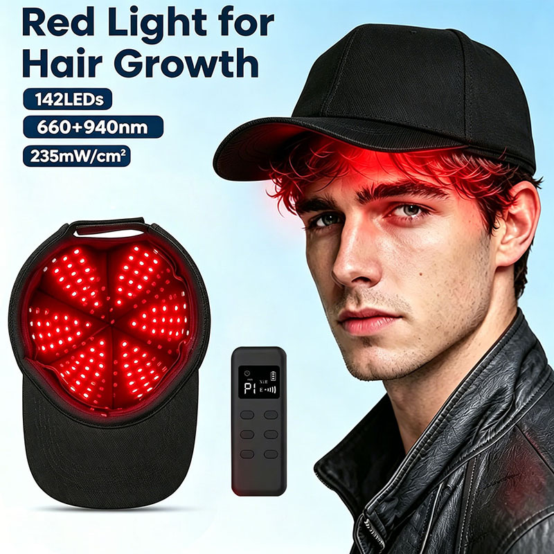 قبعة العلاج بالضوء الأحمر LED  - مراجعة Hair Care Near Me وسعره