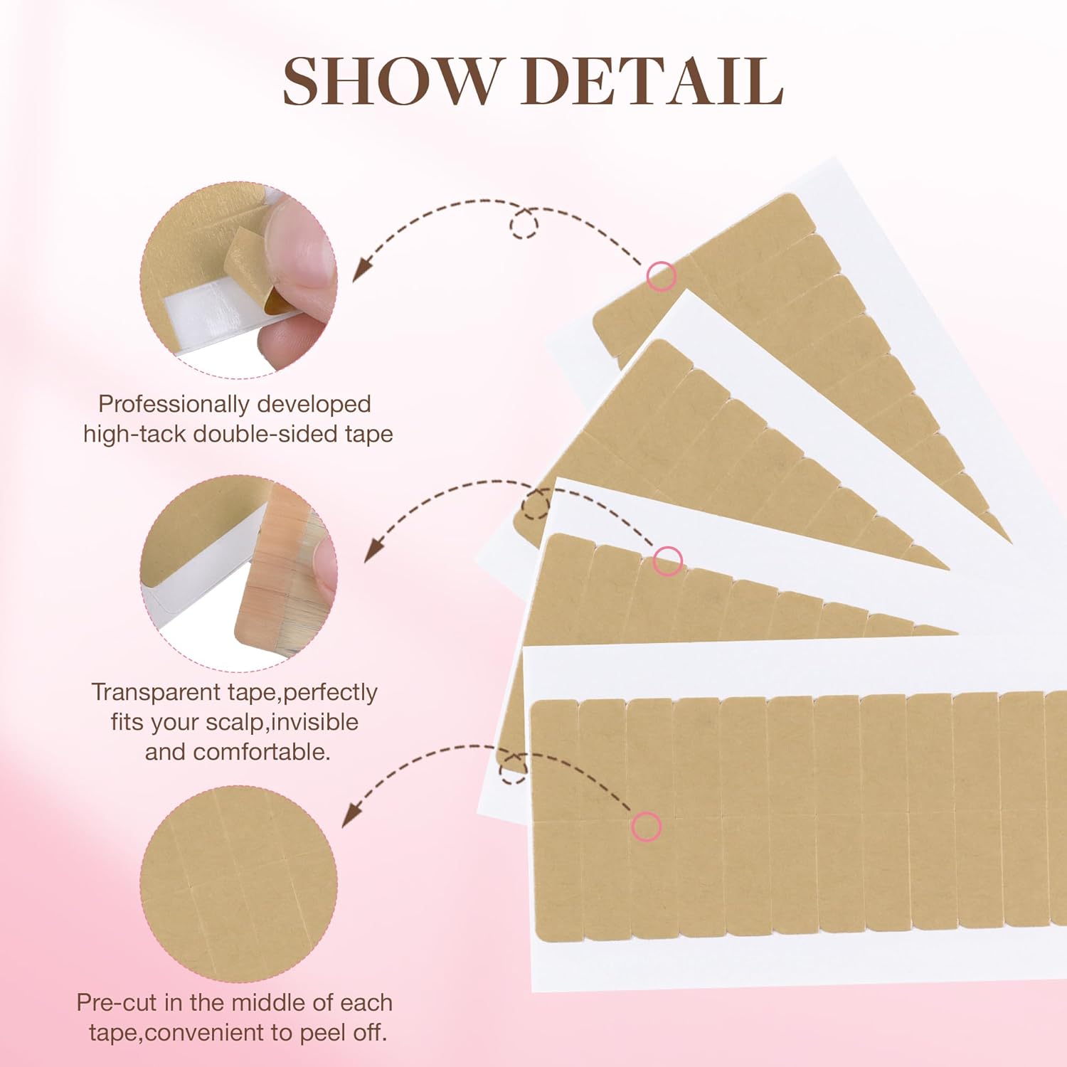 72 شريطًا (6 أوراق) من شريط تم - مراجعة Hair Extension Tape In وسعره