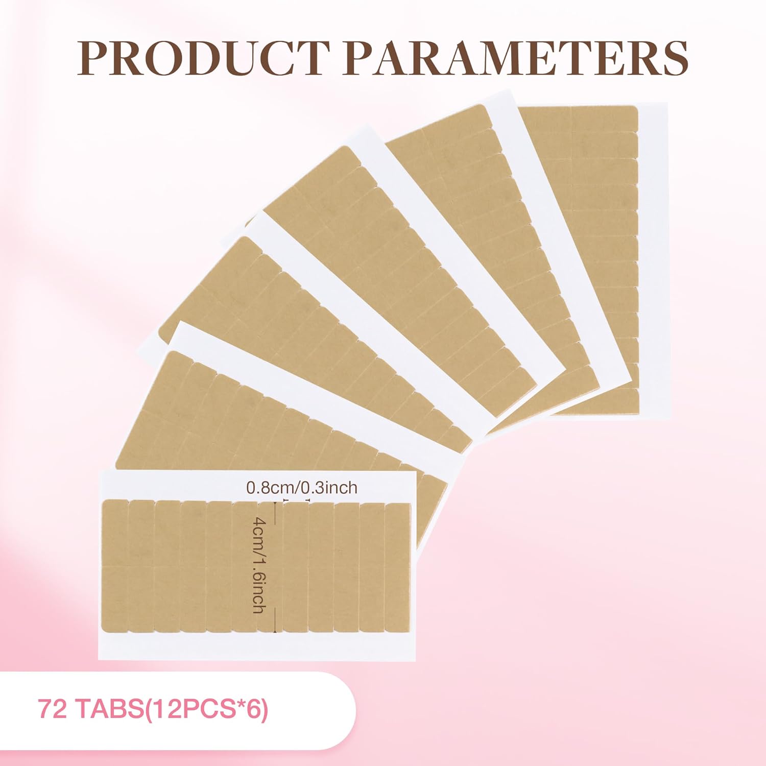 72 شريطًا (6 أوراق) من شريط تم - مراجعة Hair Extension Tape In وسعره