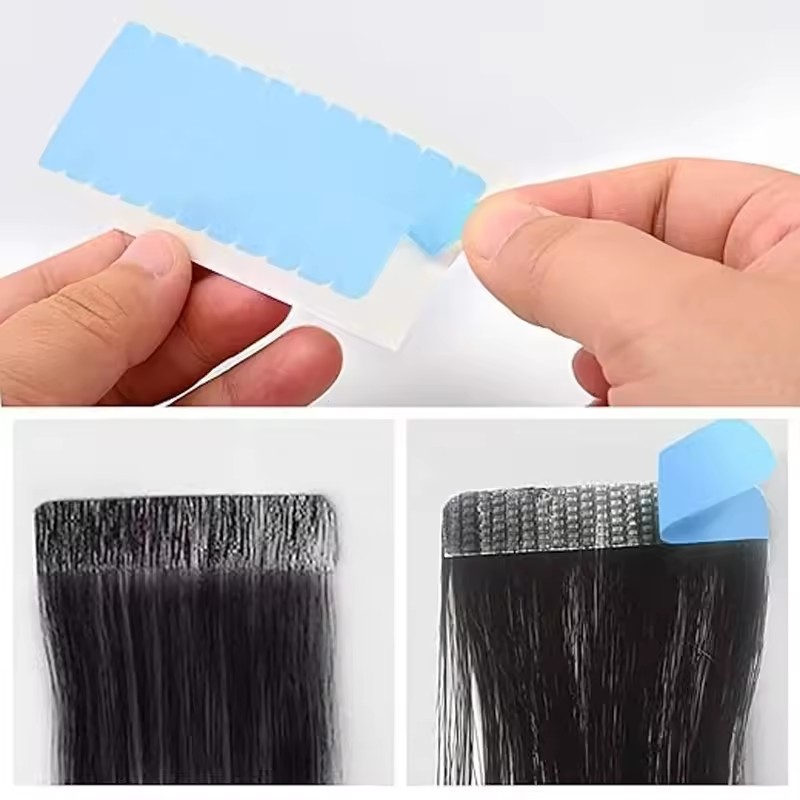 شريط لاصق مزدوج الجوانب لتركيب - مراجعة Hair Extension Tape In وسعره