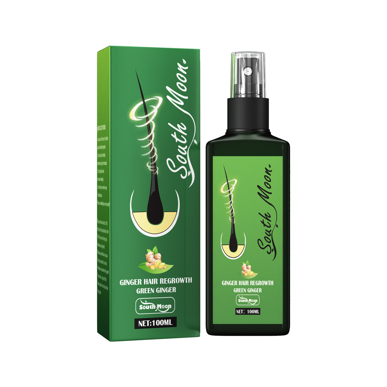 بخاخ نمو الشعر بالزنجبيل من سا - مراجعة Hair Care Basic وسعره