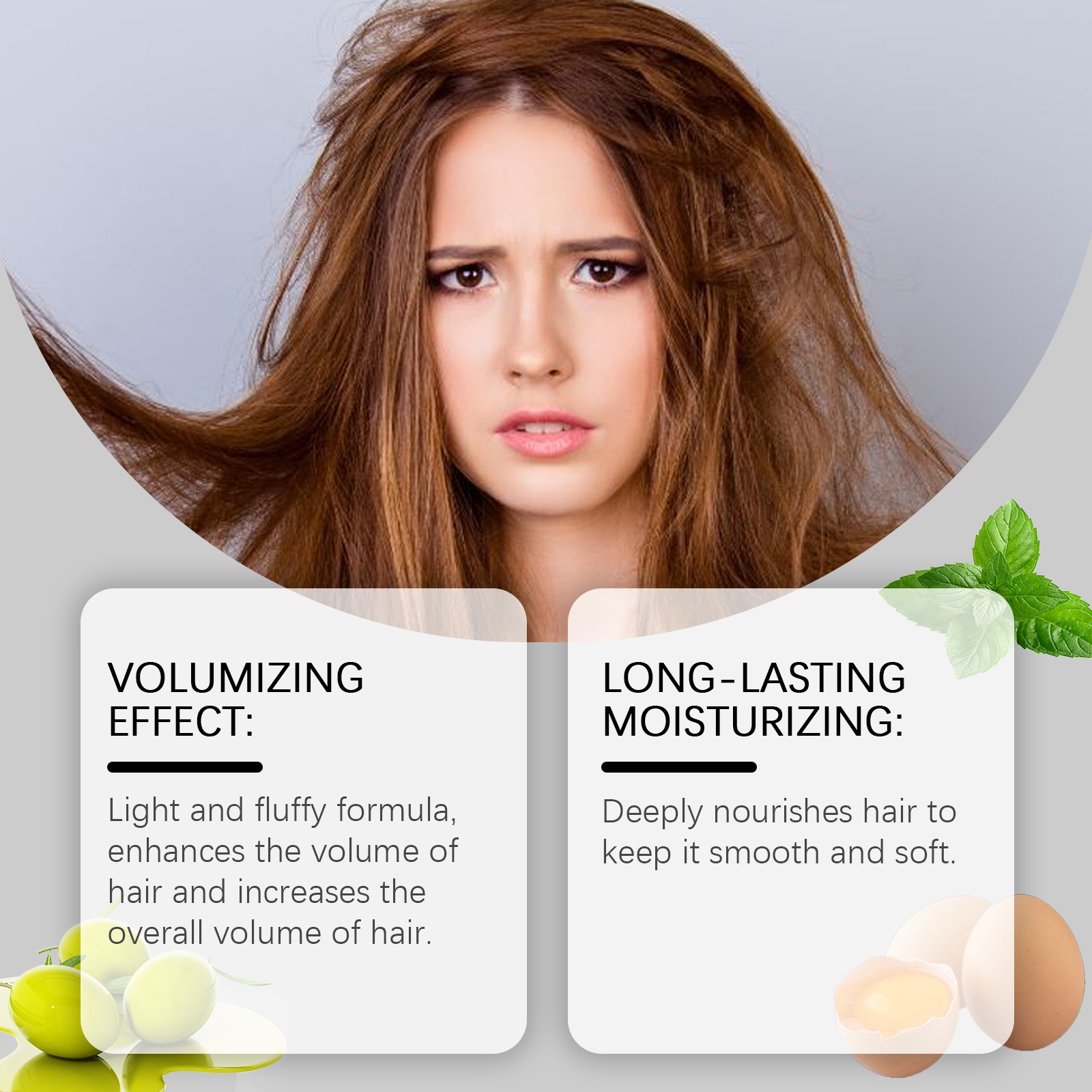 علاج البيض زيت الشعر استعادة ل - مراجعة Hair Care Natur وسعره