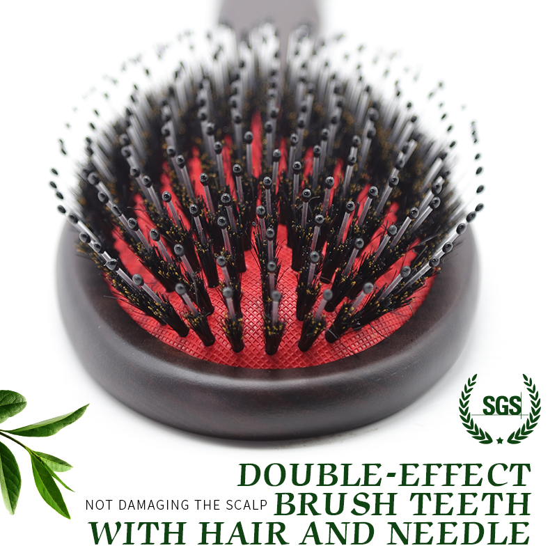 فرشاة شعر مخصصة من شعر الخنزير - مراجعة Hair Care Long Hair وسعره
