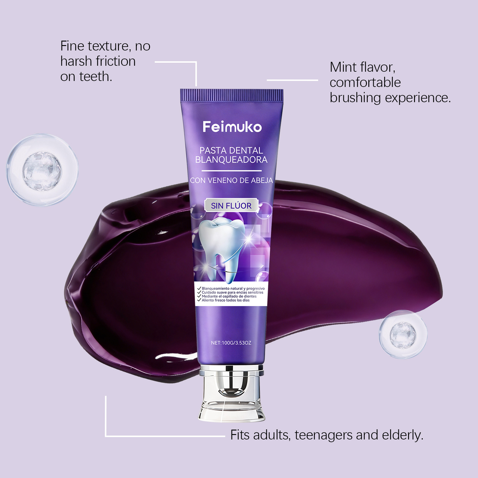 معجون أسنان بنفسجي بخلاصة سم ا - مراجعة Purple Toning Shampoo وسعره