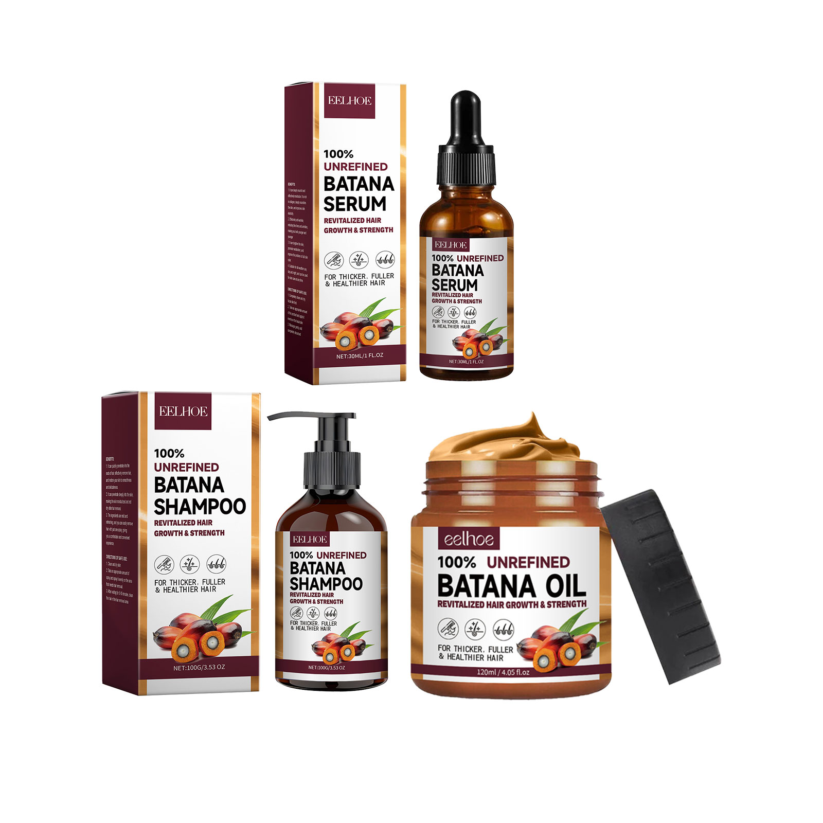 EELHOE زيت البتانا الطبيعي ترط - مراجعة Hair Care Natur وسعره