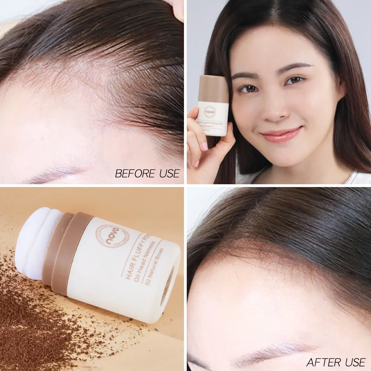 مسحوق نوفو للشعر المنتفخ - الت - مراجعة Hair Care Women وسعره