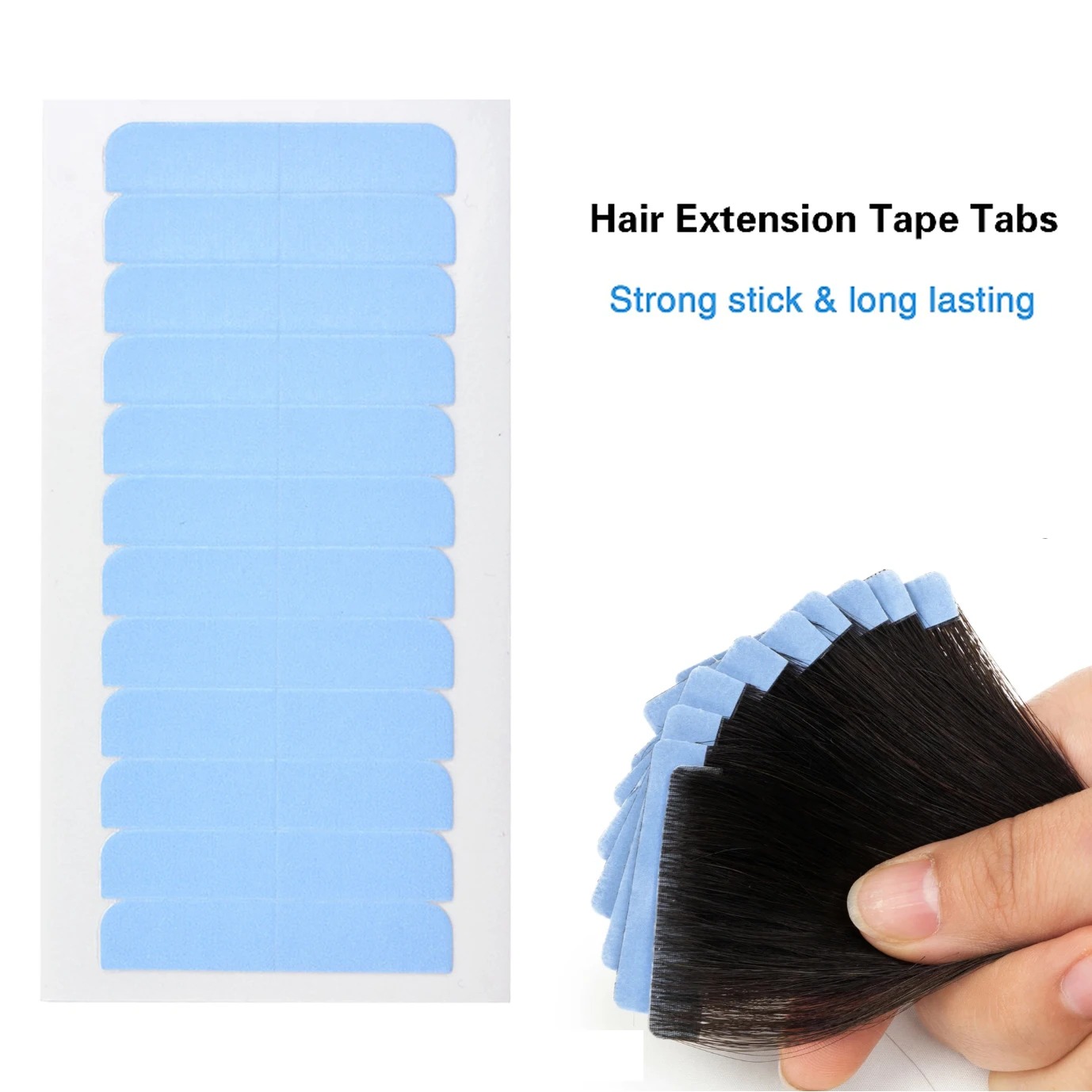 شريط لاصق مزدوج الجوانب لتركيب - مراجعة Hair Extension Tape In وسعره