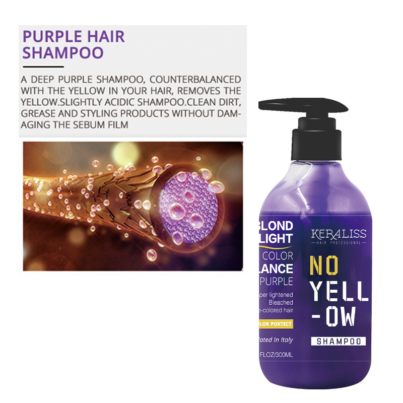 قناع شامبو قفل الألوان، تبييض  - مراجعة Purple Toning Shampoo وسعره