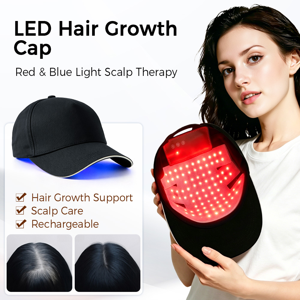 قبعة LED لنمو الشعر بالعلاج ال - مراجعة Hair Care Basic وسعره